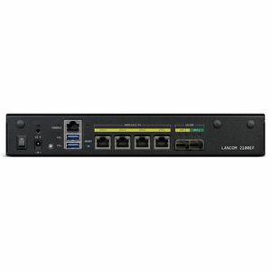 Lancom 2100EF Router - 4 Anschlüsse - 4 RJ-45 Port(s) - Management-Port - 2 SFP+ Steckplätze - 10 Gigabit Ethernet - IEEE 