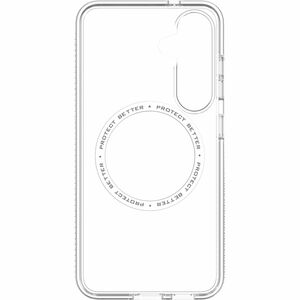 ZAGG Crystal Palace Snap Case for Samsung Galaxy S25 Smartphone - Textured - Crystal Clear - Yellowing Resistant, Anti-scr