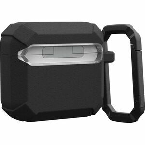 Urban Armor Gear Plasma Carrying Case Apple AirPods 4 - Black - Drop Resistant, Scratch Resistant, Shock Resistant - Polyc