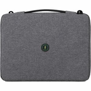 V7 CSE14-ECO Tasche (Sleeve) für 35,6 cm (14 Zoll) bis 35,8 cm (14,1 Zoll) Notebook - Grau - Polyethylenterephthalat (PET)