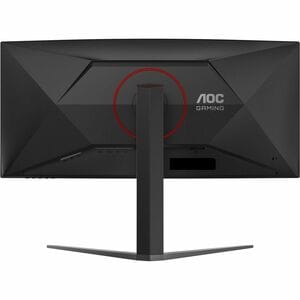 Moniteur LED de jeu AOC CU34G4Z 34" Class UW-QHD Écran incurvé - 21:9 - Noir, Rouge - 86,4 cm (34") Viewable - Alignement 
