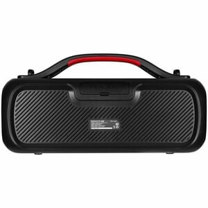 Vorago BSP-440 Pórtatil Bluetooth Sistema de Altavoces - 20W RMS - Negro - 80Hz a 16kHz - Batería Recargable - USB - 1