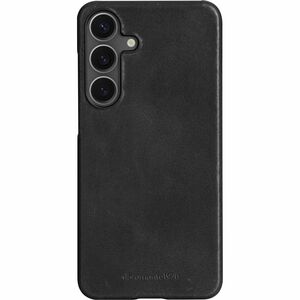 dbramante1928 ApS Lynge Carrying Case Samsung Galaxy S25 Smartphone - Black - Full Grain Leather Body - 155 mm Height x 75