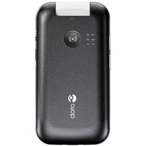 Doro 2880 17 MB Feature Phone - Flexibler faltbarer Bildschirm QVGA 320 x 240 - 4G - Schwarz, Weiß - Flip - 1 SIM Support 