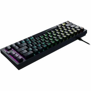 CHERRY XTRFY K5V2 Gaming Keyboard - Compact - Cable Connectivity - USB 3.0 Interface - RGB LED - French - AZERTY Layout - 
