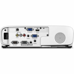 Epson PowerLite E24 3LCD Projector - 16:10 - Ceiling Mountable - White - 1024 x 768 - Front, Rear, Ceiling - 720p - 6000 H