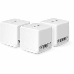 Router wireless Mercusys Halo H60X - Wi-Fi 6 - IEEE 802.11 a/b/g/n/ac/ax - Ethernet - Dual Band - 2,40 GHz ISM band - 5 GH