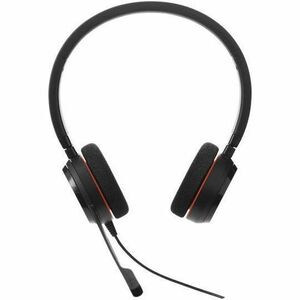 Jabra Evolve 20 Headset - Stereo - USB Type C, USB Type A - Wired - 20 Hz to 20 kHz - On-ear, Over-the-head - Binaural - S