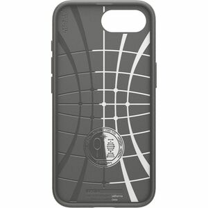 Spigen Liquid Air Case for Apple iPhone 16e Smartphone - Geometric pattern, Textured - Marble Grey - Drop Resistant, Finge