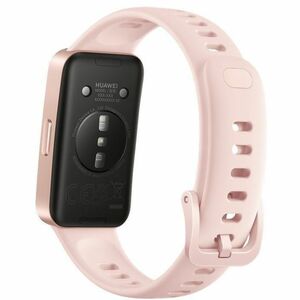 Huawei Band 10 Smart Band - Rectangular Case Shape - Pink Case Color - Pink Band Color - Polymer Case Material - Fluoroela