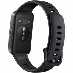 Huawei Band 10 Smart Band - Rectangular Case Shape - Black Case Color - Black Band Color - Polymer Case Material - Fluoroe