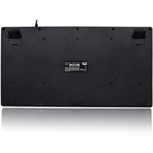 Adesso EasyTouch AKB-425UB Keyboard - Cable Connectivity - USB Interface - TouchPad - English (US) - Black - Membrane Keys