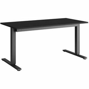 Mesa ajustable en altura Float 30”x60” en color negro, con ajustador de contrapeso removible para un ajuste sin esfuerzo. 