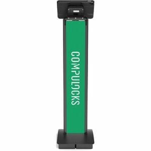 Compulocks PowerMove Suporte para tablet PC - Até 27,7 cm (10,9") Suporte de ecrã - Piso, Freestanding - Alumínio - Preto