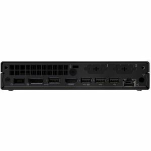 Lenovo ThinkCentre M75q Gen 5 12RQ0024AU Desktop Computer - AMD Ryzen 7 PRO 8700GE - 16 GB - 512 GB SSD - Tiny - Black - A