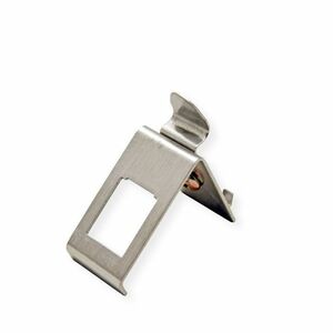 Roline Befestigungsadapter für Keystone-Modul - Silber - Edelstahl, Plastik - 1