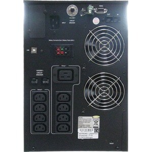 Roline ProSecure Double Conversion Online UPS - 3 kVA/2.70 kW - Tower - 5 Minute Stand-by - 230 V AC Input - 230 V AC Outp
