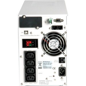 Roline ProSecure Double Conversion Online UPS - 1.50 kVA/1.05 kW - Tower - 5 Minute Stand-by - 230 V AC Input - 230 V AC O