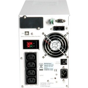 Roline ProSecure Double Conversion Online UPS - 700 VA/490 W - Tower - 5 Minute Stand-by - 230 V AC Input - 230 V AC Outpu