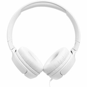 JBL Tune 520C Wired On-ear, Over-the-head Stereo Headset - White - Binaural - Ear-cup - 32 Ohm - 10 Hz to 40 kHz - 20 cm (