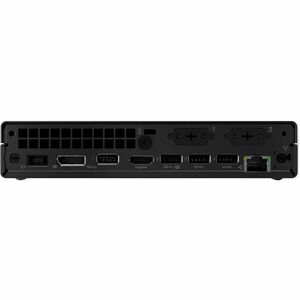 Lenovo ThinkCentre M70q Gen 6 13A4000AAU Desktop Computer - Intel Core Ultra 7 265T - 32 GB - 1 TB SSD - Tiny - Black - In