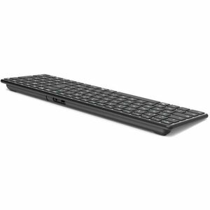 Port Connect Keyboard - Wireless Connectivity - USB Type C Interface - French - AZERTY Layout - Black - Scissors Keyswitch