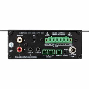 Crestron AMP-X50MP - 50 W RMS - 2 Canal - Preto - 20 Hz para 20 kHz - 14,60 W