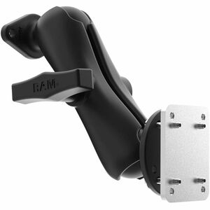 RAM Mounts Vehicle Mount for Device Holder - 4 lb Load Capacity - Steel, Marine-grade Aluminum