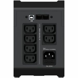 Vertiv PowerUPS 200 Essential PSA6E-1000IT-IEC, 1000VA/525W, AVR, User-Replaceable Batteries, Battery Backup, 6 IEC Outlet