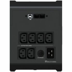 UPS line-interactive VERTIV PSA6E-2200IT-IEC - 2,20 kVA/1,23 kW - Tower - AVR - 2 Minuto Stand-by - 230 V ca, 120 V AC Ing