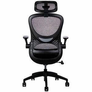 Silla ejecutiva Naceb Alto - Malla Seat - Malla Back - 3+ Base - Negro - Poliuretano, Cloruro de Polivinilo (PVC) - Apoyab