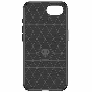 Coque DLH Energy - pour Apple iPhone 16e Smartphone - Noir - Silicium, silicone