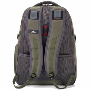 High Sierra Carrying Case (Backpack) for 43.2 cm (17") Notebook - Khaki - RFID Resistant - Polyester Body - Shoulder Strap