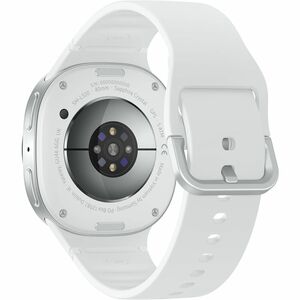 Samsung Galaxy Watch8 SM-L320 Smartwatch - Silber Case Color - Weiß Band Color - Aluminiumpanzerung Case Material - Wirele