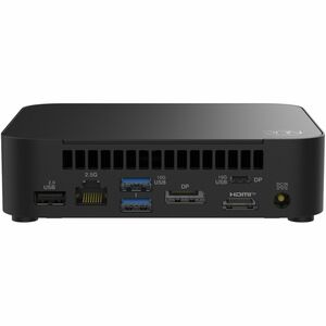 Asus NUC 14 Essential NUC14MNK Desktop Computer - Intel N-Series N150 - 8 GB - 128 GB SSD - Mini PC - Black - Intel Chip -