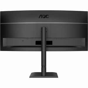 AOC CU34E4CV 34" Class UW-QHD Curved Screen LED Monitor - 21:9 - Black - 86.4 cm (34") Viewable - Vertical Alignment (VA) 