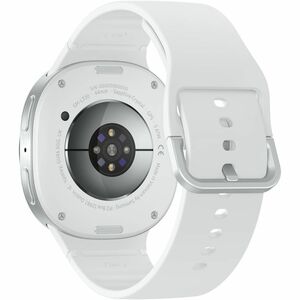 Samsung Galaxy Watch8 SM-L335F Smart Watch - 1168.40 mm Case Height - 1109.98 mm Case Width - Silver Case Color - White Ba