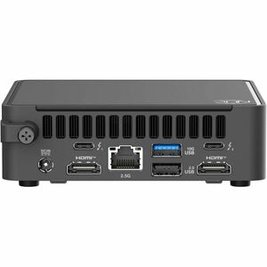 Asus NUC 15 Pro Desktop Computer - Intel Core 7 240H - 16 GB - 512 GB SSD - Mini PC - Black - Intel Chip - Windows 11 - In