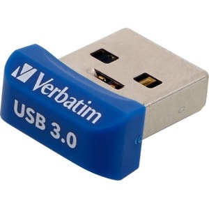 Pen Drive Verbatim Store 'n' Stay Nano - 32 GB - USB 3.0 - Blu - 1 / Confezione