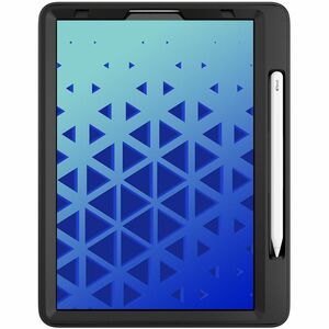 Extreme Shield para iPad Pro de 12" (2020/2021) con correa para la mano, correa para el hombro, portastylus (negro)
