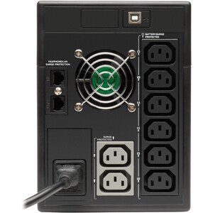 UPS de línea interactiva Tripp Lite series SMX1500LCDT - 1.50kVA/900W - Torre - 8Hora(s) Recharge - 230 V AC Salida - 8 x 