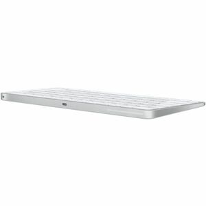 Apple Magic Teclado - Con cable/Inalámbrico Conectividad - USB Tipo C Interfaz - Inglés (EEUU) - Blanco - Bluetooth - Mult