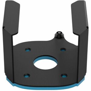 Rack Solutions Mounting Bracket for Docking Station - Black - Horizontal/Vertical - TAA Compliant - Steel - 1