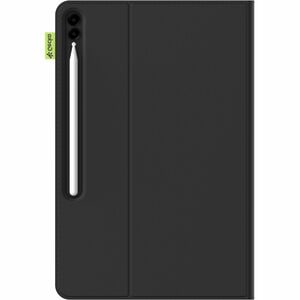 Gecko Covers Carrying Case (Cover) Samsung Galaxy Tab S9+, Galaxy Tab S10+, Galaxy Tab S9 FE+ Tablet - Black - Grease Resi