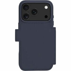 dbramante1928 ApS Lynge Carrying Case (Wallet) Apple iPhone 17 Pro Smartphone - Deep Water - Stain Resistant - Leather Bod