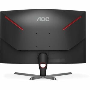 Monitor LED para juegos AOC C32G3E 32" (81.3cm) Class Full HD Pantalla curva - 16:9 - Negro, Rojo - 31.5" (80cm) Viewable 
