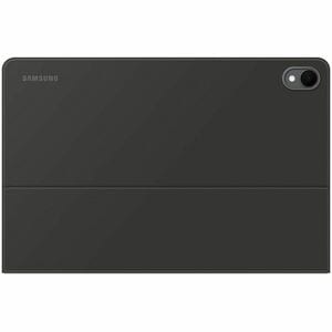 Housse/Clavier Samsung Book Cover - Porte-livres Style Samsung - Noir - Microfibre Matériau intérieur - 167,4 mm Hauteur x