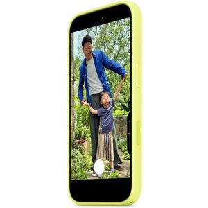 Apple Case for Apple iPhone 17 Smartphone - Neon Yellow - Soft-touch, Silky - Scratch Resistant, Drop Resistant - Silicone