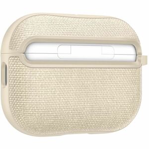 Spigen Urban Fit Carrying Case Apple AirPods Pro - Dune Beige - Scratch Resistant, Scratch Resistant Interior - Polycarbon