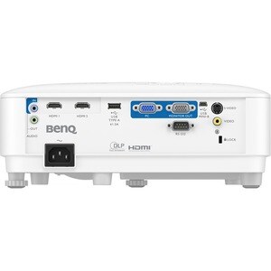 BenQ MW560C DLP Projector - 16:10 - Ceiling Mountable - White - 1280 x 800 - Front, Ceiling - 1080p - 6000 Hour Normal Mod